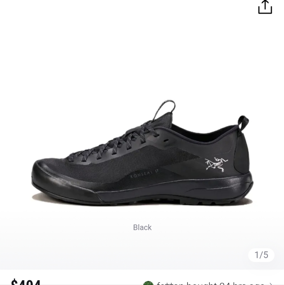 Arc'teryx Men's Black Shoes